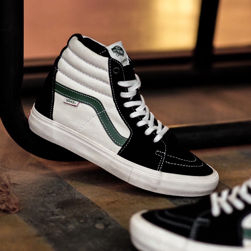 VANS SK8-HI PRO BLACK/ALPINE ORIGINAL 100%