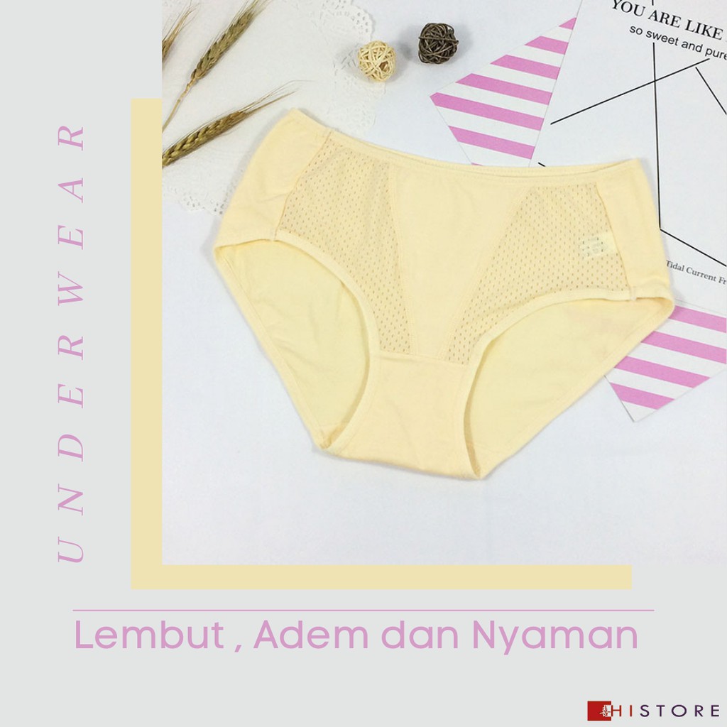 [HI]CELANA DALAM UNDERWEAR UNDIES CD WANITA 27cm x 22cm Art 2077