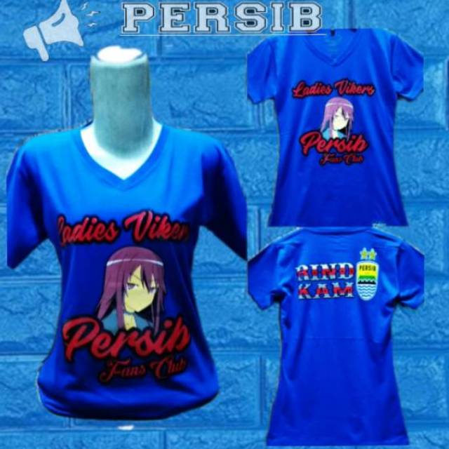 Kaos persib cewe wanita murah ladies vikerz