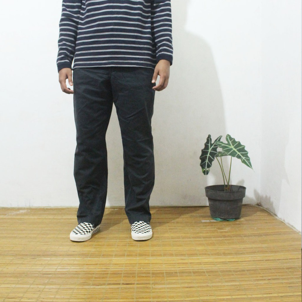 Uniqlo Chino Navy Original