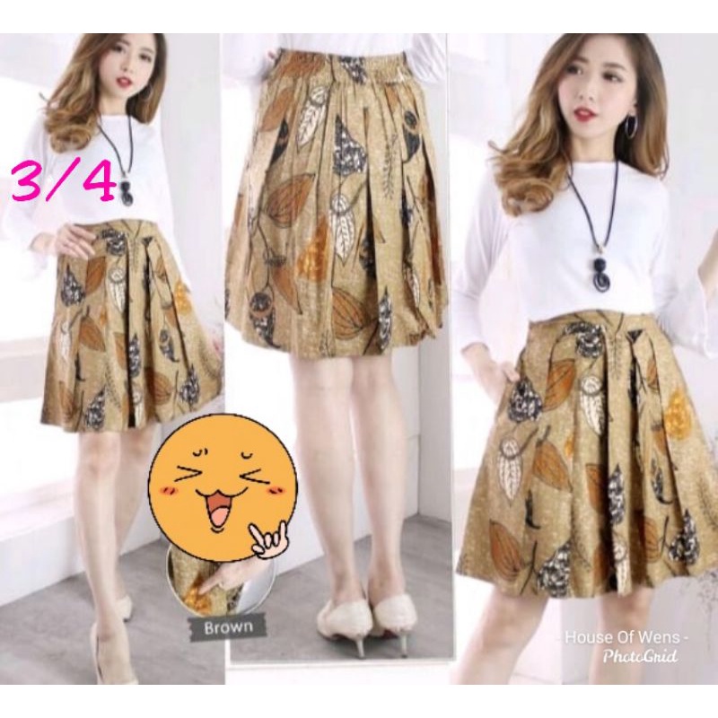 ROK BATIK - BATIK KULOT - ROK BATIK 3/4