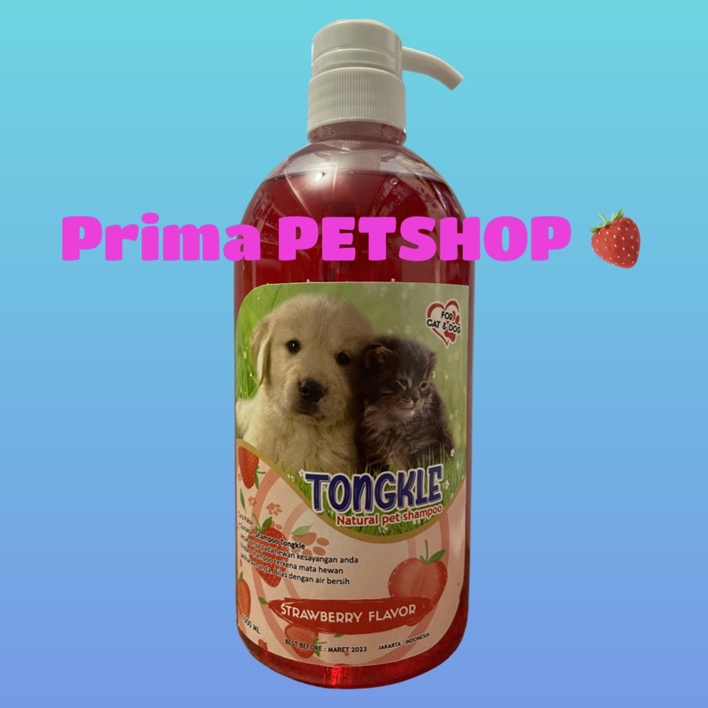 Shampoo shampo kucing anjing anabul TONGKLE 1L 1 L 1000ml 1000 ml anti kutu jamur