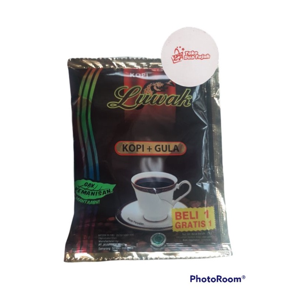 Luwak Kopi + Gula 25g isi 10 sachet