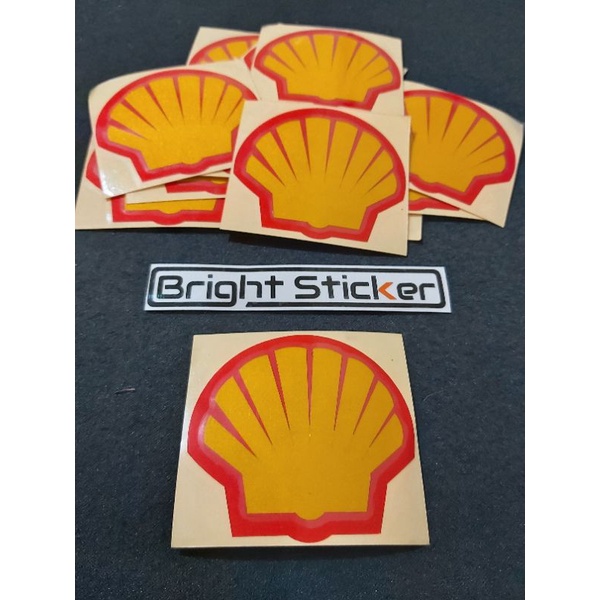 STICKER LOGO SHELL CUTTING