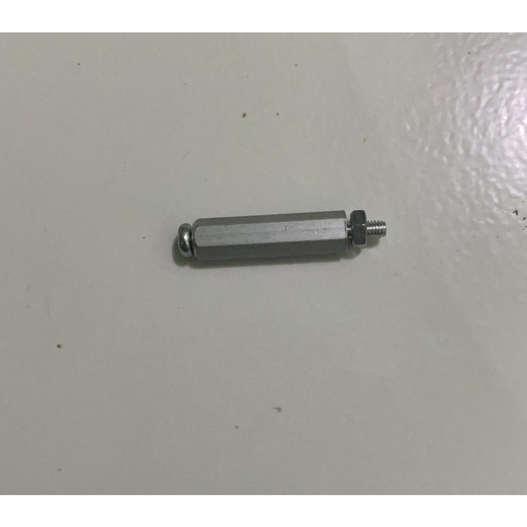 M3 Nut Spacer M3 Kepala Sekrup Hex Kaki PCB Alumunium 1cm 16mm 1,6xm 2cm 2,5cm 3cm - 1 2 2,5 3 cm