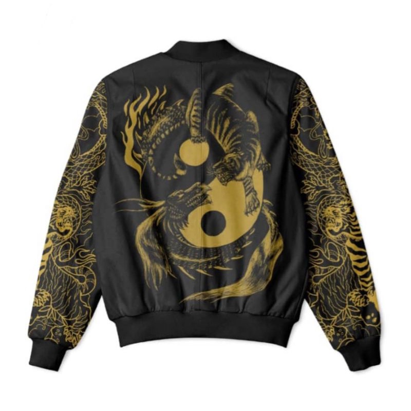 jaket Sukajan yinyang Jepang anime Japan bomber pria murah anime