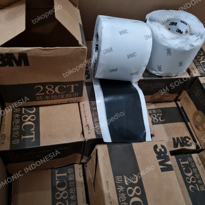 

Terbatas Rubber Waterseal 3M 28Ct / Isolasi Rubber Tape / Isolasi Rubbee 3M Hot Sale