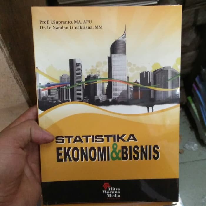 Buku Statistik Ekonomi & Bisnis J. Supranto buku paket pendidkan sd smp sma un sbmptn