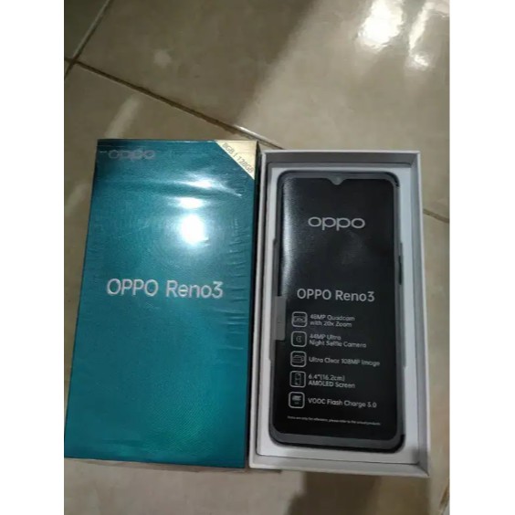 Oppo Reno 3 RAM 8GB/128GB SECOND FULLSET ORIGINAL ISTIMEWA-2