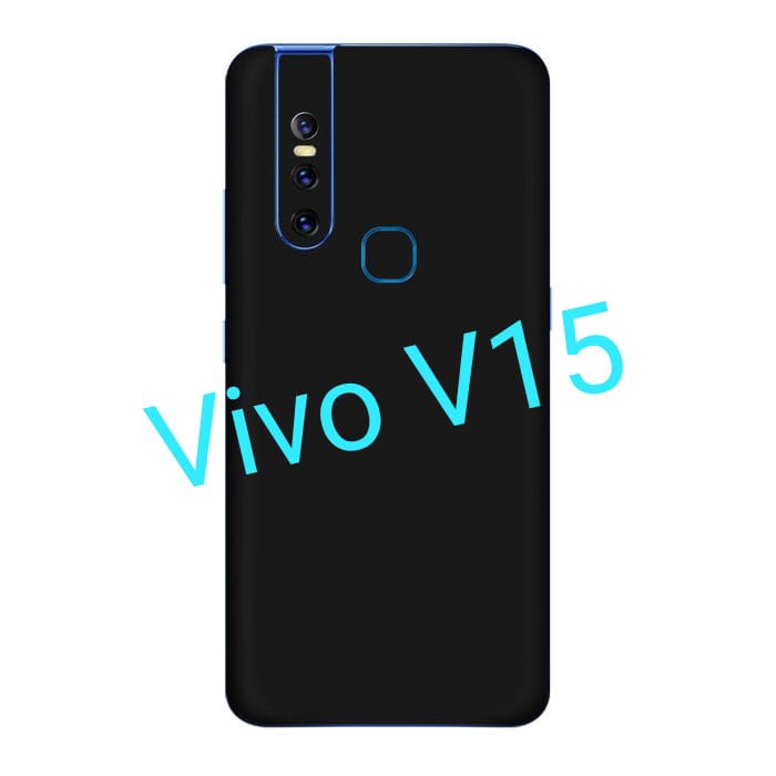 Jelly Black Case Matte Vivo V15