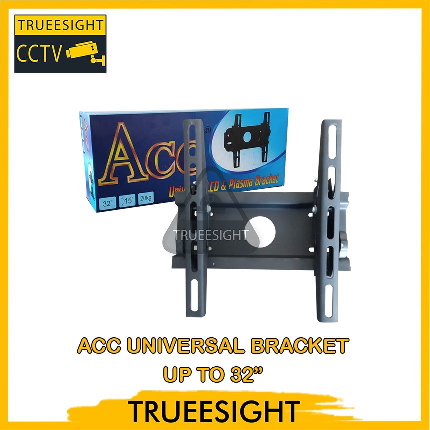 BRACKET LCD DAN PLASMA UNIVERSAL UP TO 32 INCH MERK ACC