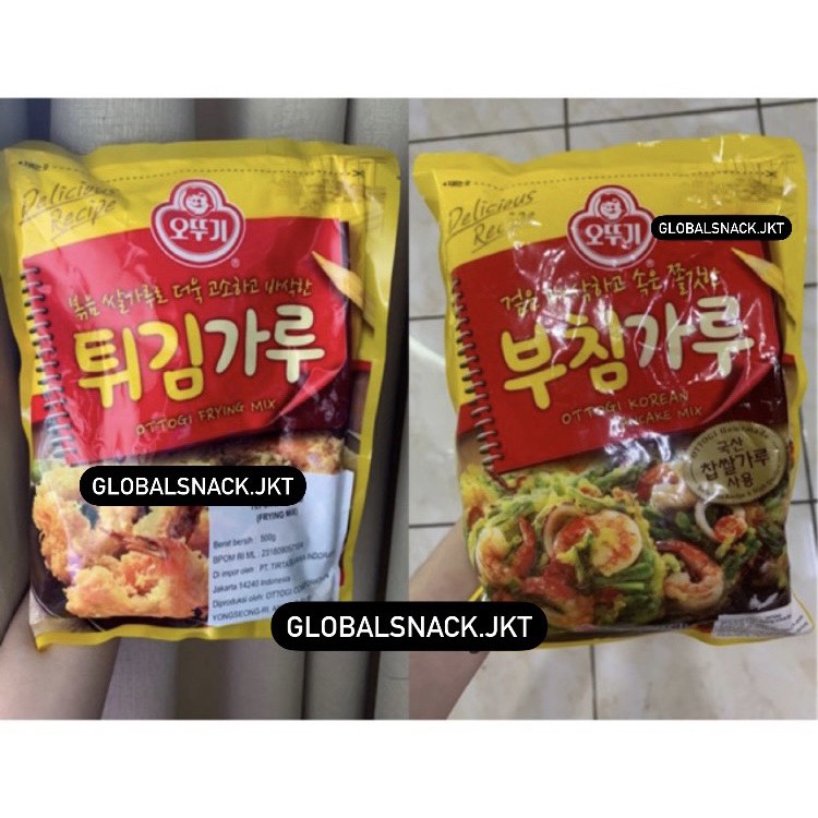 

OTTOGI KOREAN TEPUNG PANCAKE MIX / FRYING MIX 500gr