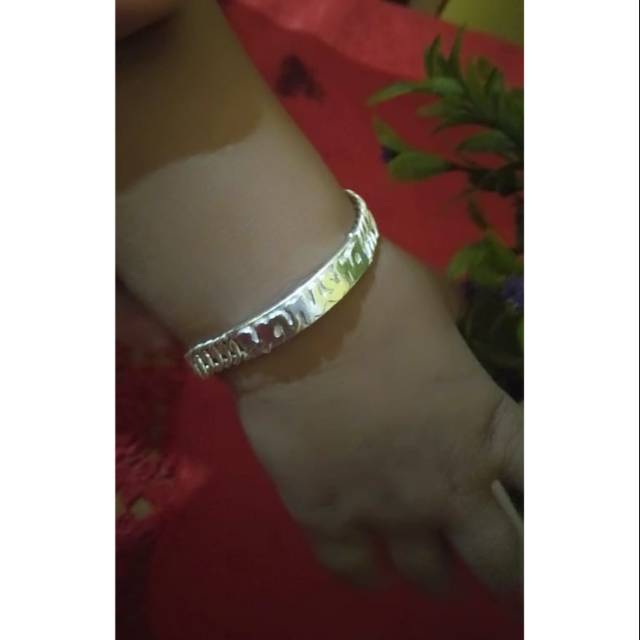 GELANG PERAK NAMA ANAK/DEWASA