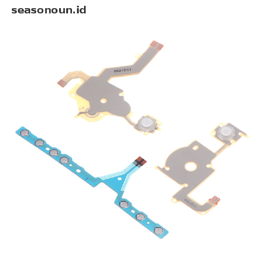 (seasonoun) Kabel Fleksi Tombol Start Volume PCB Kiri / Kanan Untuk PSP 3000