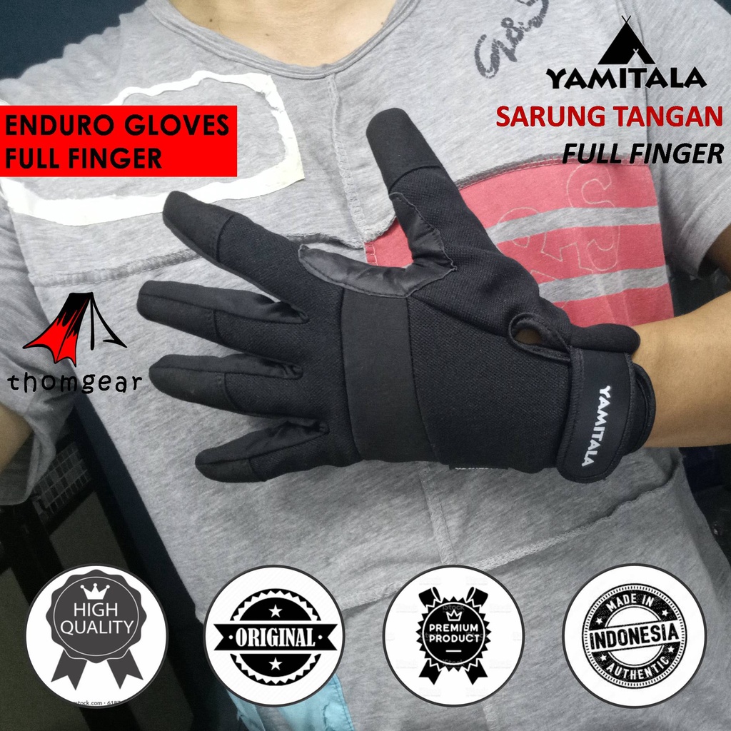 Sarung Tangan Sepeda Yamitala Enduro Gloves Full Dan Half Finger Original Gloves Unisex Cocok Untuk Motor Sepeda