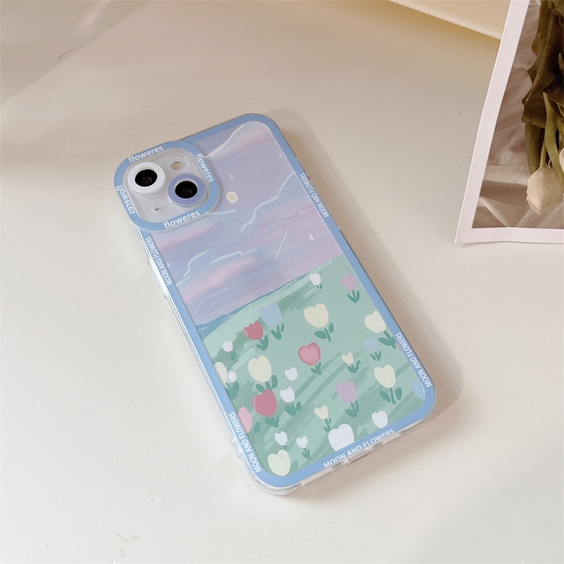 Soft Case Bahan Silikon Motif Bunga Untuk Vivo V23 V21e V21e V20 T1 Pro Y21 Y33s Y33T Y21T Y76 Y55 Y15A Y01 Y20 Y20i Y20 Y20 Y50 Y12s Y1s Y15s Y12s Y20i