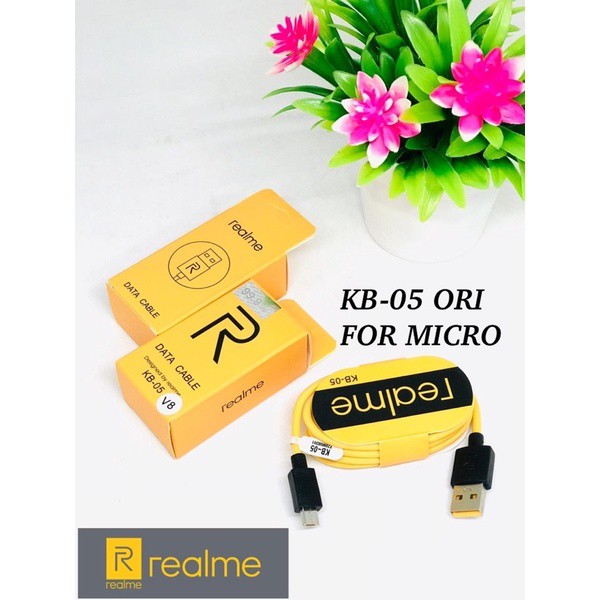 PROMO KABEL DATA REALME ORI MICRO/ TYPE C