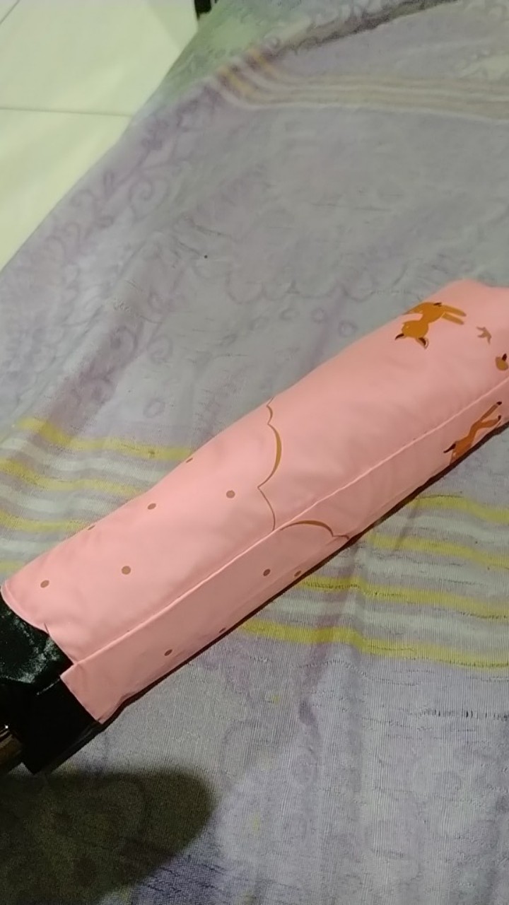 Payung Lipat 4 Fancy Karakter Kancil Anti Uv Merk Osaka Bw-113