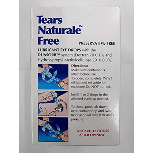 Alcon Tears Naturale Free Lubricant Eye Drops 32 Vial Obat Tetes Mata Shopee Indonesia