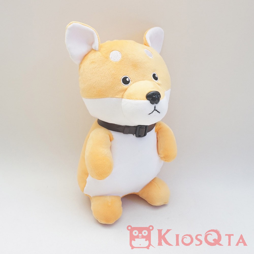 Boneka Anjing Shiba Inu Dog Kuning Putih Shopee Indonesia