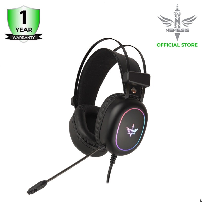 NYK Deathwing HS-P17 Nemesis Gaming Headset USB 7.1 Surround RGB LED - Original