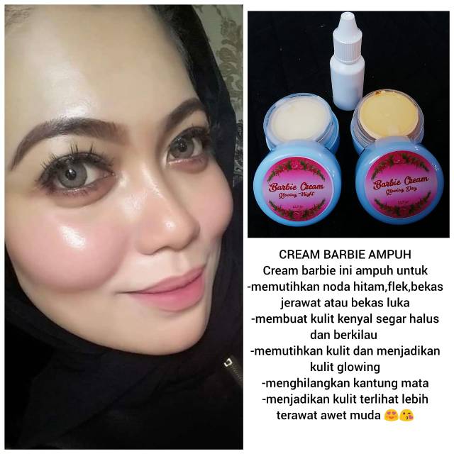 Cream Pemutih Barbie glowing