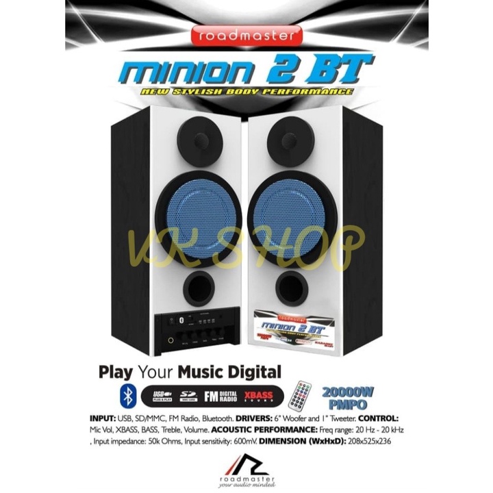 SPEAKER AKTIF ROADMASTER MINION M2 BT