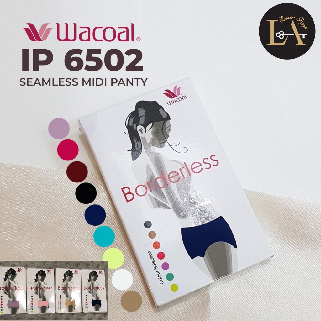 Wacoal Borderless Seamless Midi Panty IP 6502