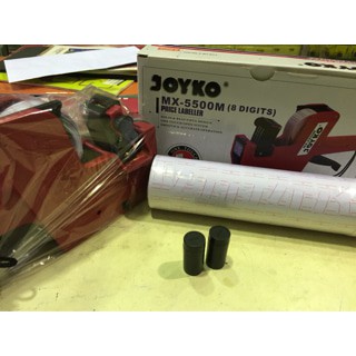 

Best Item! price labeller MX-5500M Joyko + kertas label 10 roll+ 2 pc tinta atk Baru!