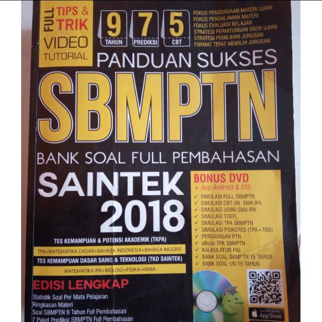 Bank Soal SBMPTN 2018