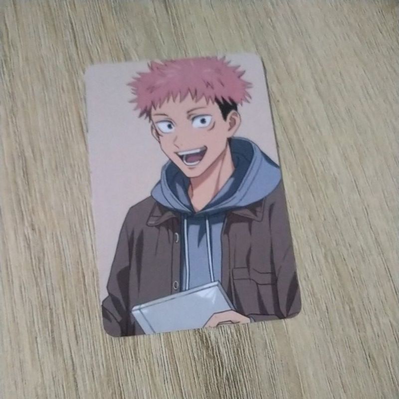 Photocard/Pc Jujutsu Kaisen + Free Innersleeve Yuuji