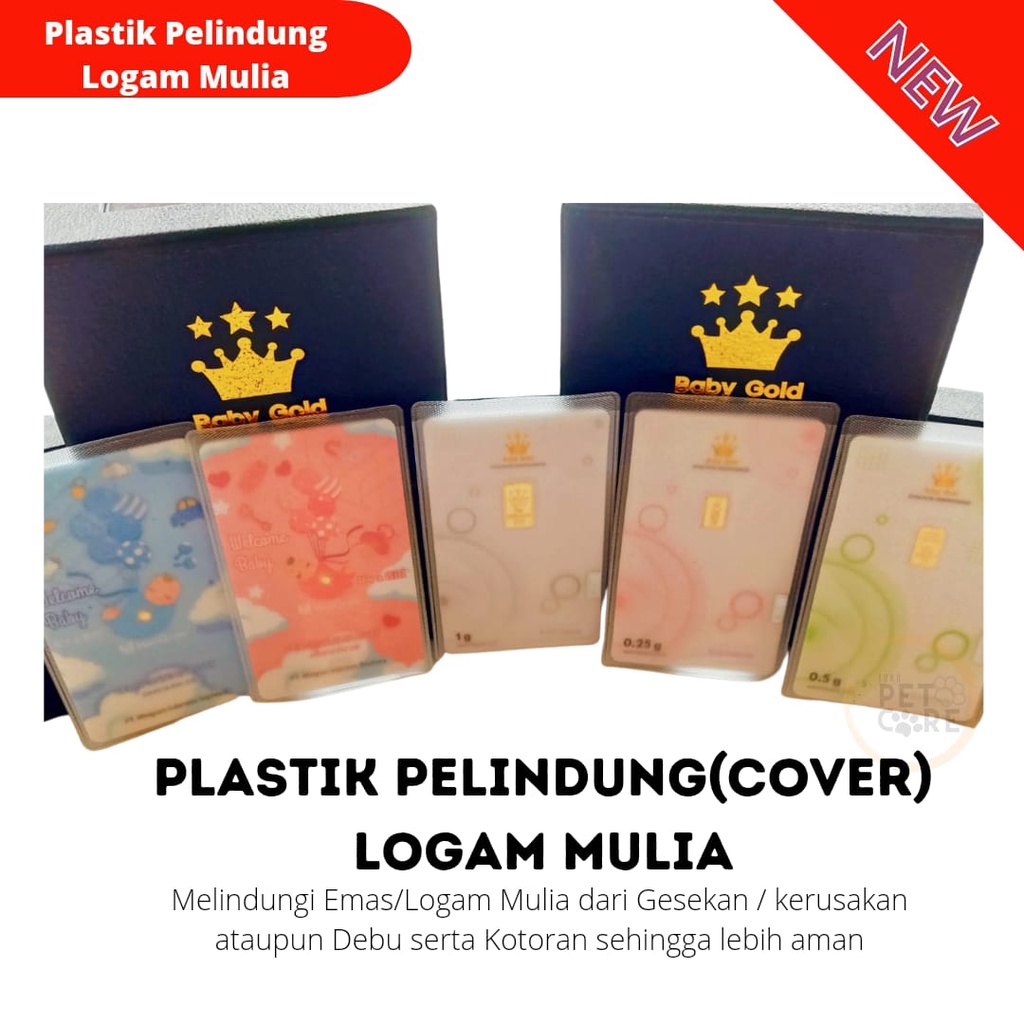 Plastik Pelindung Logam Mulia (Cover Pelindung)