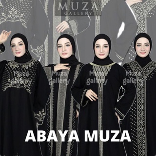 MUZA BEST SELLER ABAYA HITAM SYAR'I DRESS MUSLIM ABAYA TURKEY
