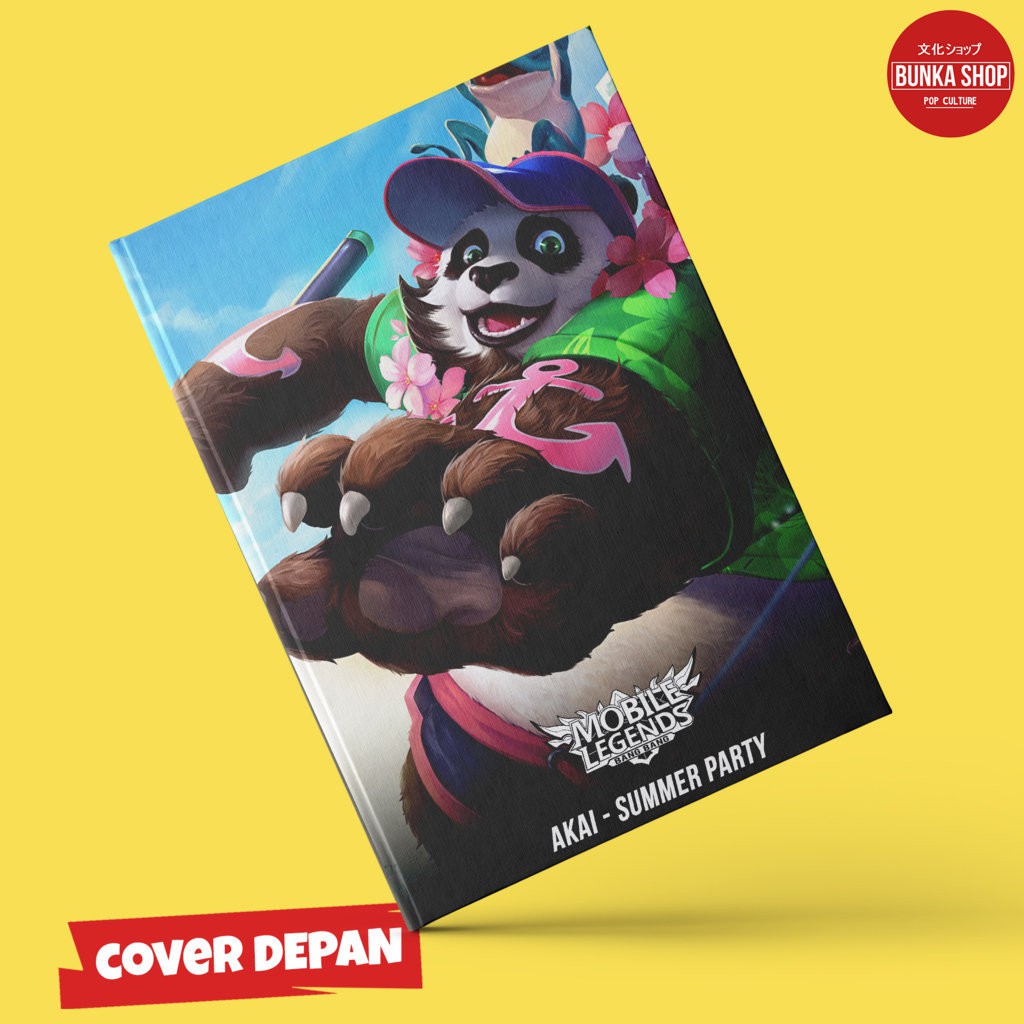 

Note Book Hardcover Mobile Legends Akai Summer Party Ukuran A5 Buku Catatan Buku Tulis Murah Jurnal Agenda Planner Notebook Gift Couple
