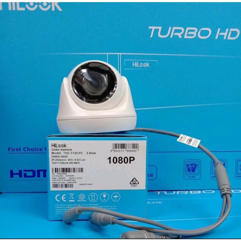 kamera cctv hilook 2mp audio1080p indoor dan outdoor