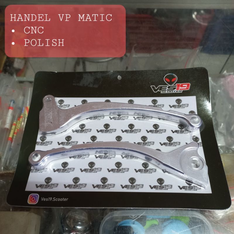 HANDEL VESPA MATIC FULL cnc sprint primavera handle brake lever rem
