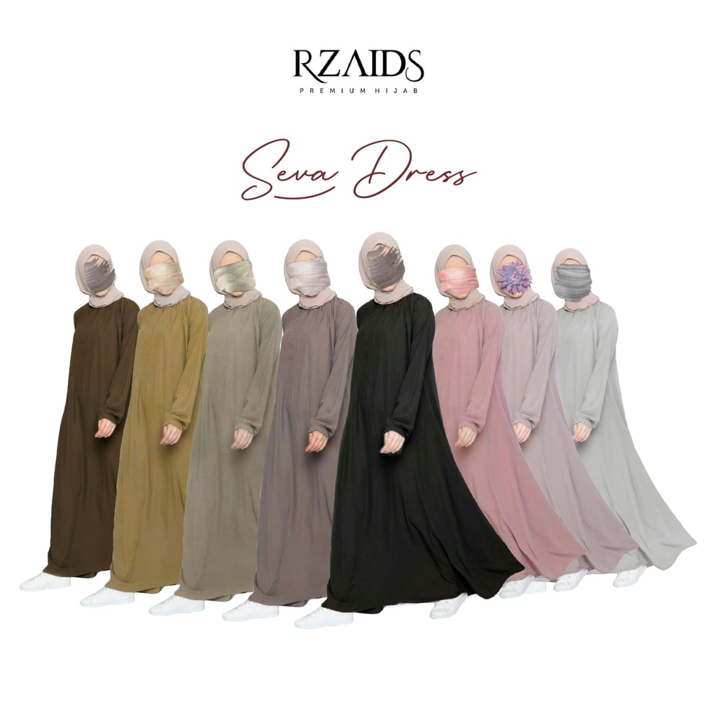 Gamis Remaja Kekinian Terbaru Hitam Polos Simple Elegan