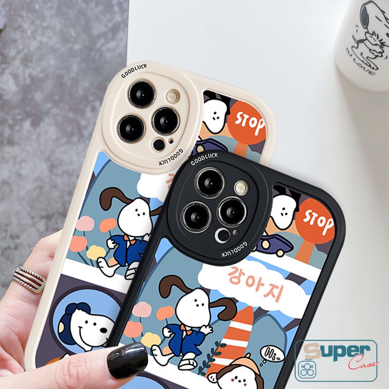 Casing Redmi 10A 12C 9A 10C A1 10 9 9T K40S 9C NFC Redmi Note10 10s Note 11 Note11 Note 8 Note 9 9s Note 11s 9 10 PRO MI POCO M3 X3 PRO NFC F4 Kartun Lucu Snoopy Sarung TPU Lembut