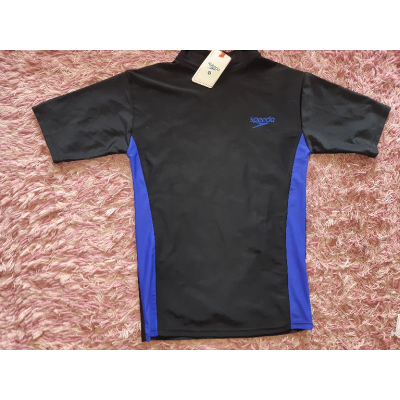 atasan baju renang dewasa pria/cowok lengan pendek speedo promo 12.12