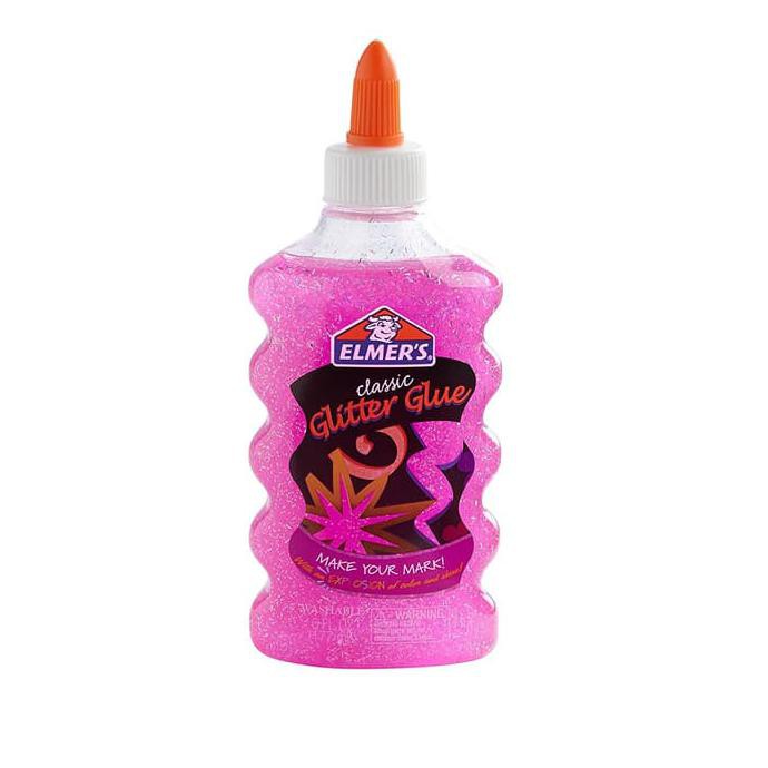 

[[BISA COD]] Elmer's Washable Glitter Glue (Pink) 6 fl oz / 177ml PROMO Kode 444