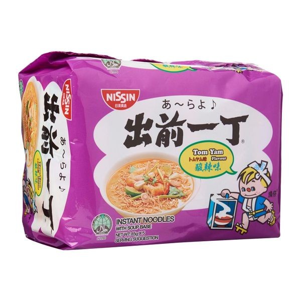 

Nissin Instant Noodle Chu Qian Yi Ding Tom Yam Flavour 5x82 Gram
