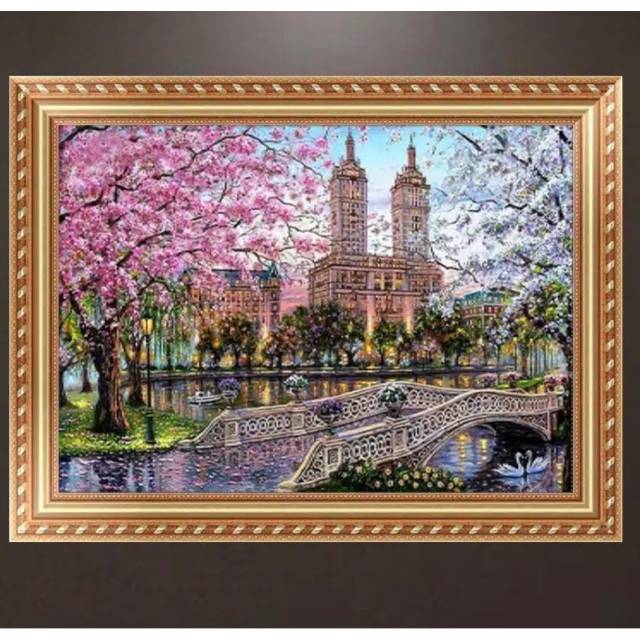 ME 17 Diamond painting full drill 5D' tower bridge