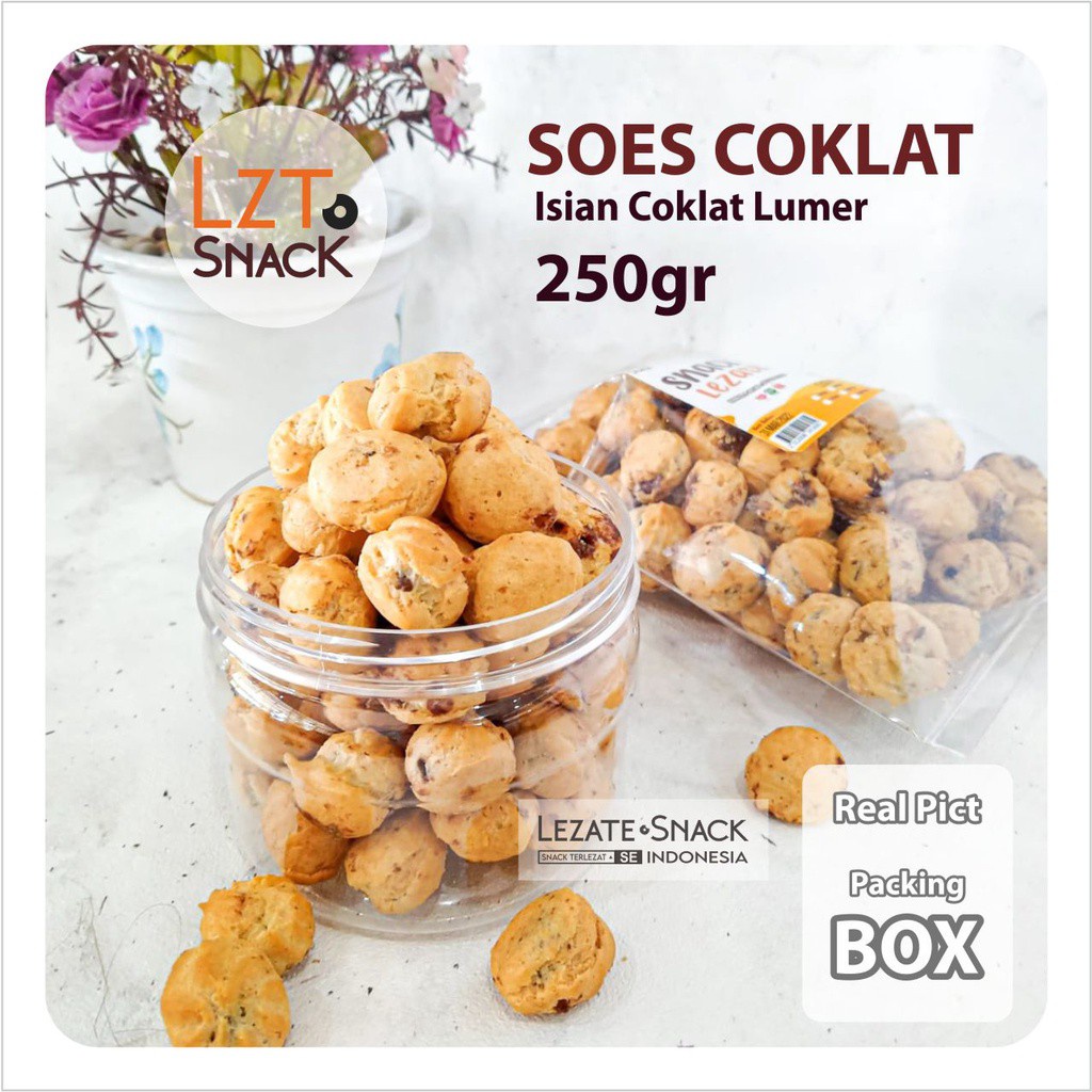 

Sus Coklat Kering 250gr Coklat Lumer Murah Enak/ Soes Kering Kiloan / Sus Coklat GG / Sus Cokelat