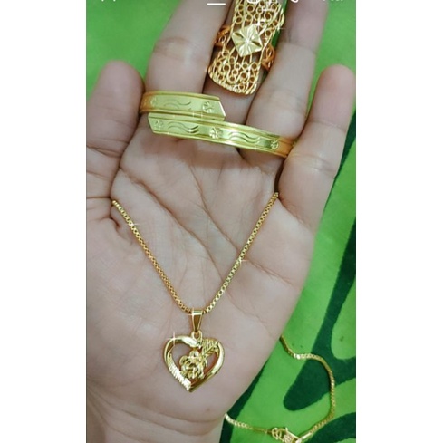 set perhiasan dewasa bahan koin 91