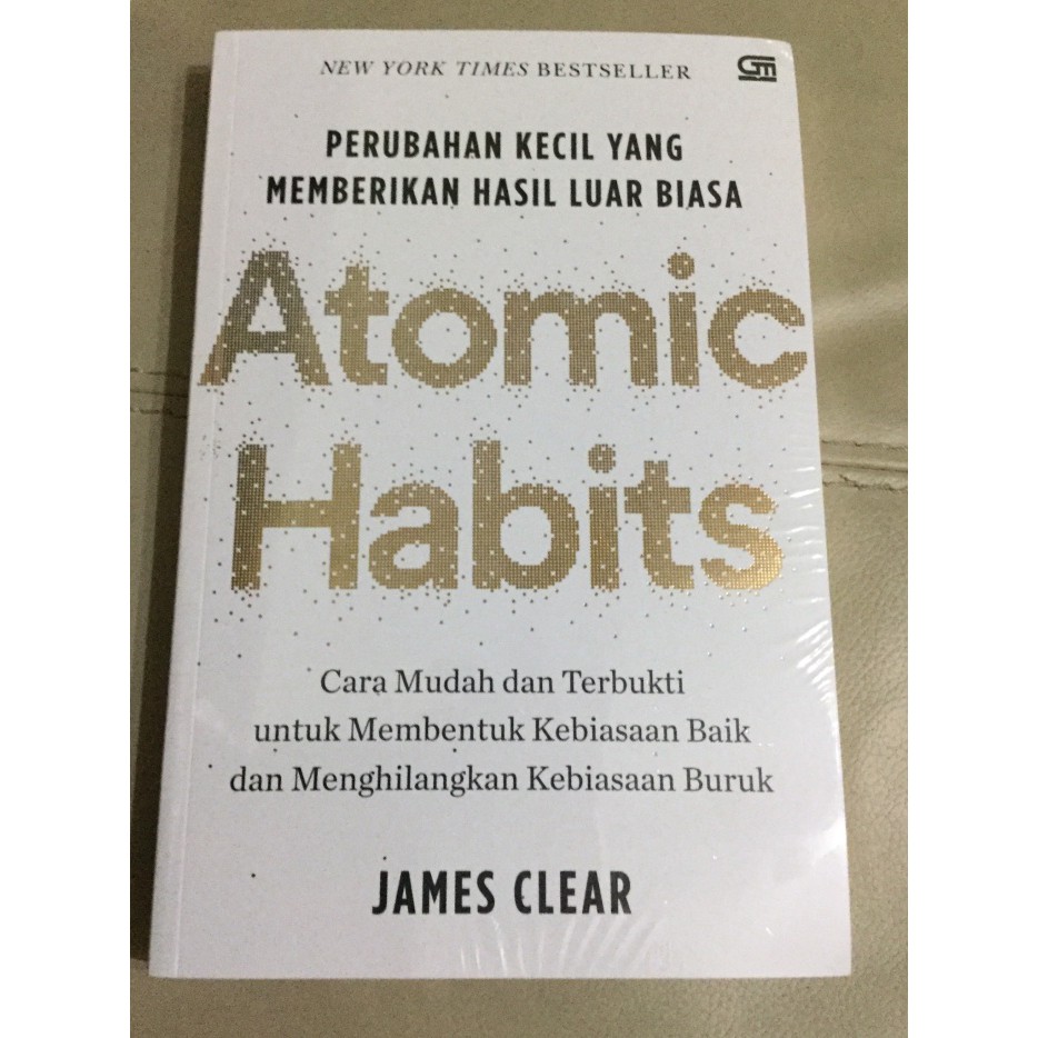 Buku Atomic Habit edisi bahasa Indonesia Limited