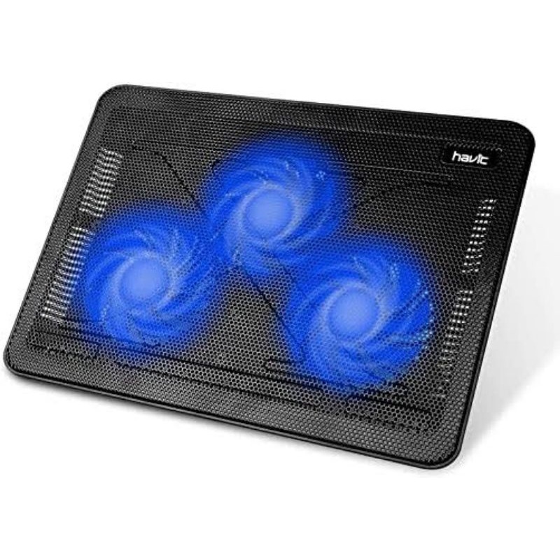 Cooling pad havit HV F2056 Kipas laptop 3 fan up to 17&quot; notebook cooler