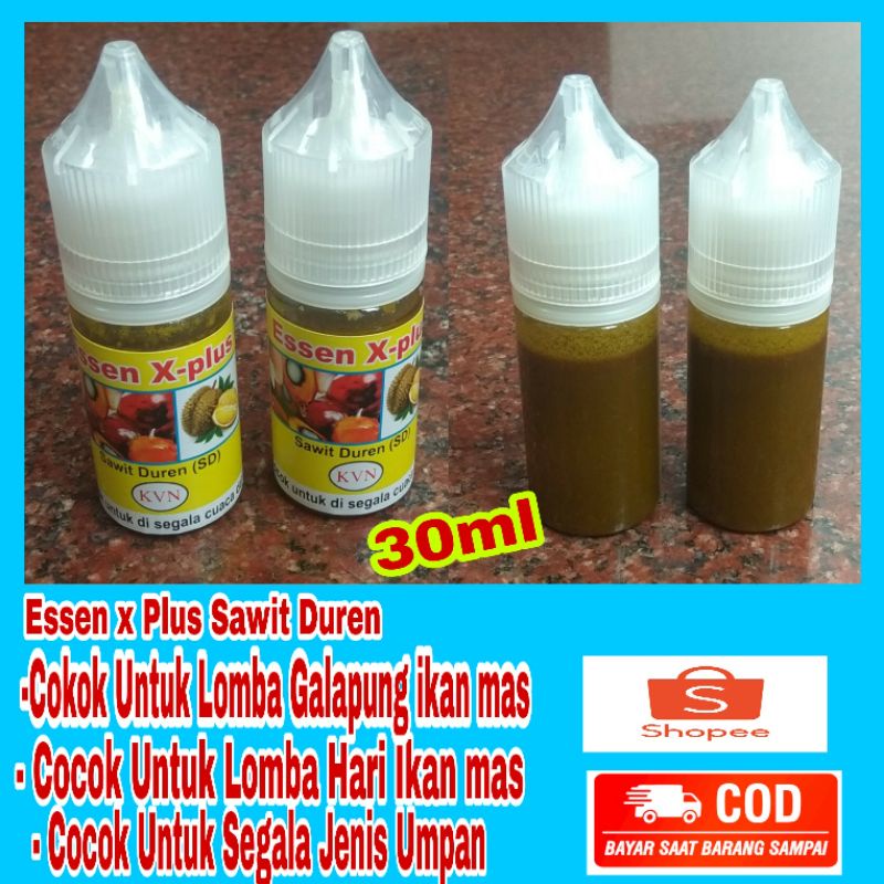 UMPAN PANCING ESSEN X PLUS -IKAN MAS PALING GACOR, AROMA SAWIT DUREN
