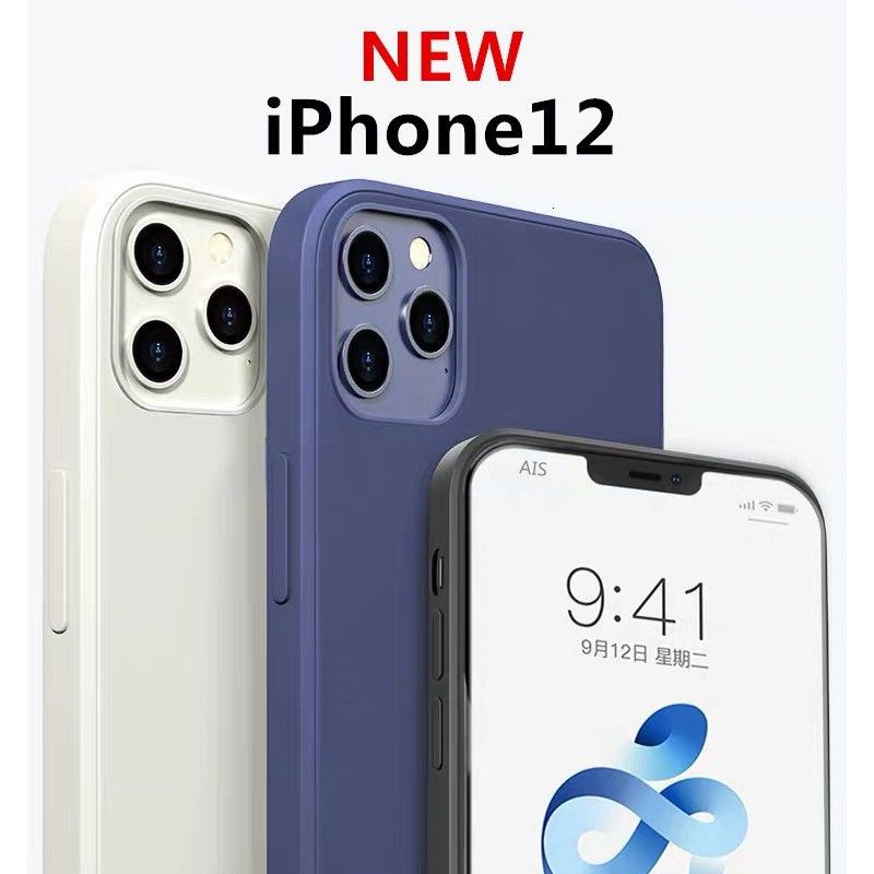 Soft Case Silikon Anti Jatuh Kualitas Tinggi Untuk Iphone 12 12pro 12promax 12 Mini Jsj7