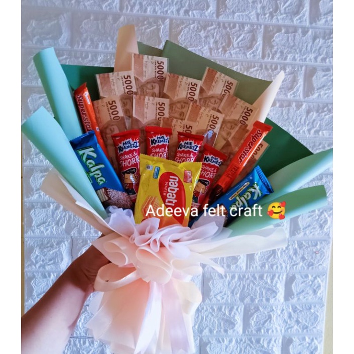 money bouquet bouquet uang bouquet Snack