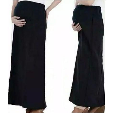 Rok | Rok Hamil Panjang Wanita Rok Kerja Kantor Formal Ibu Hamil Maxi Jumbo